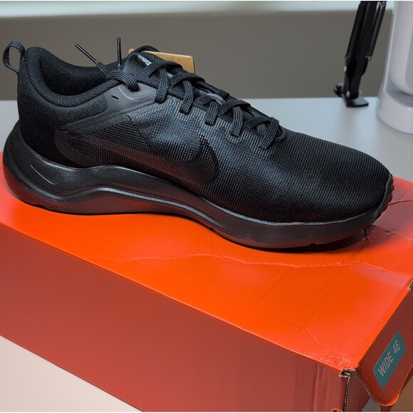 Nike Other - Nike Downshifter 12 4E Extra Wide Black Dark Smoke Grey DM0919-002 Men's